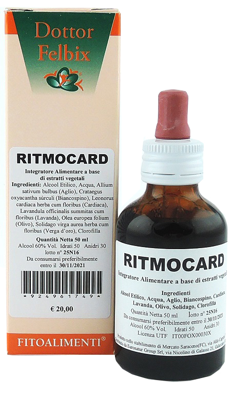 RITMOCARD GOCCE 50 ML - Farmacia Dott. Pasquale Russo