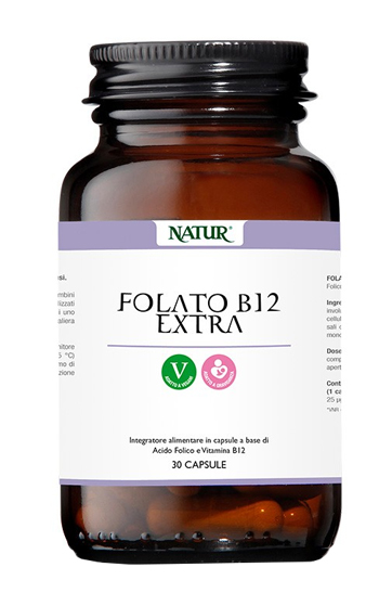 FOLATO B12 EXTRA 30 CAPSULE - Farmacia Dott. Pasquale Russo