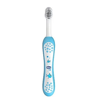 CHICCO SPAZZOLINO PRIMI DENTI DA LATTE AZZURRO 6-36 MESI - Farmacia Dott. Pasquale Russo
