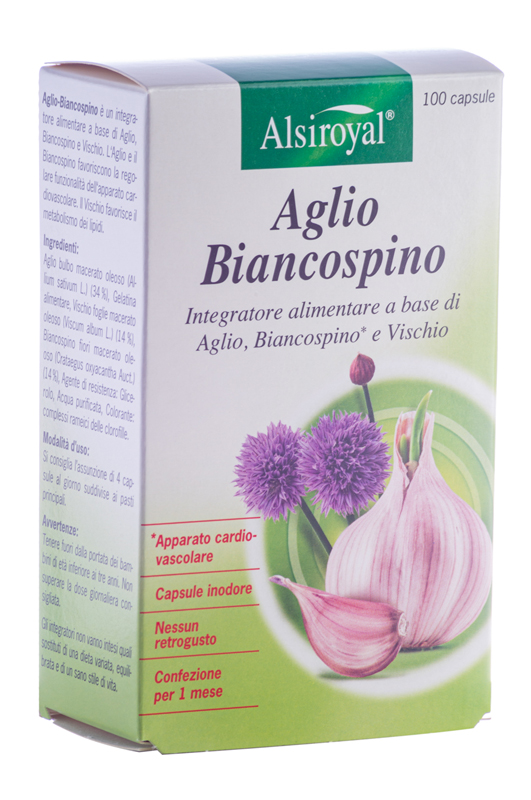AGLIO BIANCOSPINO 100 CAPSULE - Farmacia Dott. Pasquale Russo