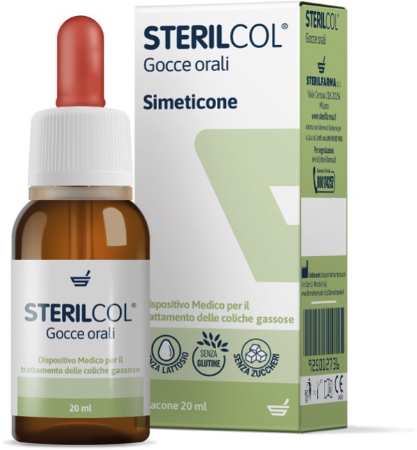 STERILCOL GOCCE ORALI SOSPENSIONE GASTROFUNZIONALE FLACONCINO 20 ML - Farmacia Dott. Pasquale Russo