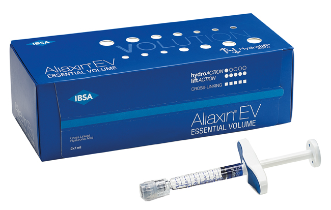 SIRINGA INTRADERMICA ALIAXIN EV ESSENTIAL VOLUME ACIDO IALURONICO CROSS-LINKATO 25MG/G 2 SIRINGHE X 1 G - Farmacia Dott. Pasquale Russo