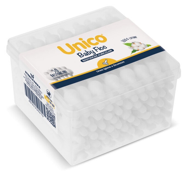UNICO BABY FIOC BASTONCINI AURICOLARI 50 PEZZI - Farmacia Dott. Pasquale Russo