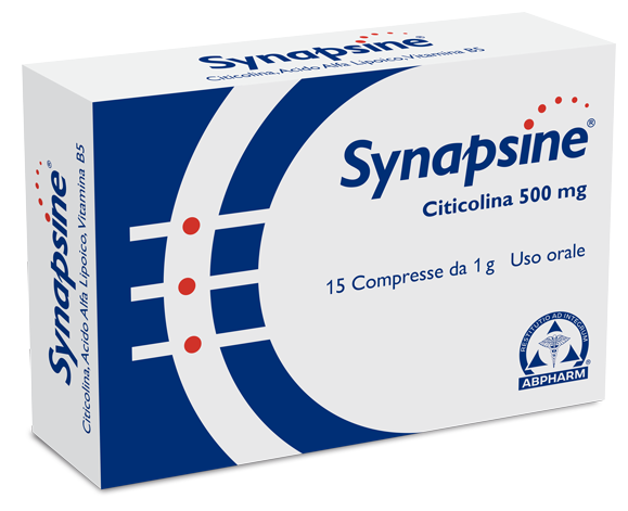 SYNAPSINE BLISTER 15 COMPRESSE ASTUCCIO 15 G - Farmacia Dott. Pasquale Russo