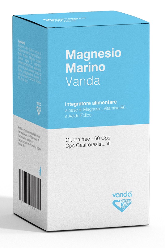 MAGNESIO MARINO VANDA 60 CAPSULE - Farmacia Dott. Pasquale Russo