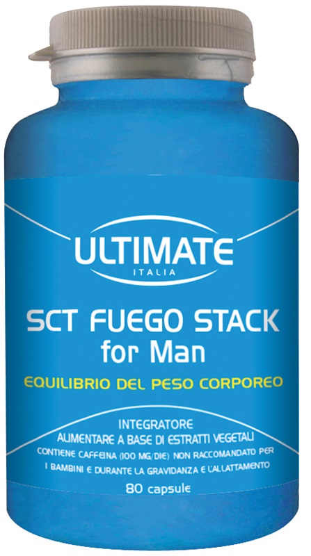 ULTIMATE SCT FUEGO STACK FOR MAN 80 CAPSULE - Farmacia Dott. Pasquale Russo