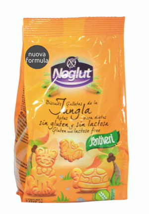NOGLUT INTOLLERANCE BISCOTTI DELLA GIUNGLA SENZA GLUTINE BUSTA 100 G - Farmacia Dott. Pasquale Russo