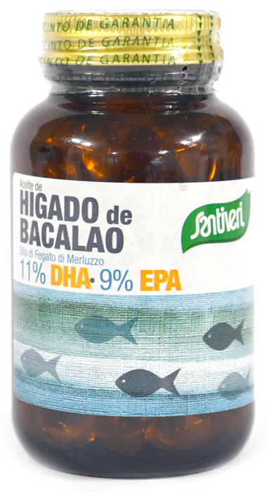 OLIO DI FEGATO DI MERLUZZO 120 PERLE FLACONE 84 G - Farmacia Dott. Pasquale Russo