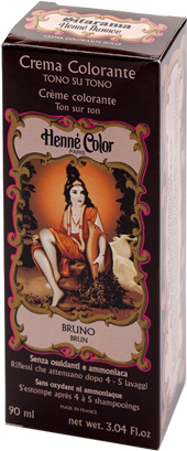 HENNE NUANCE BRUNO CREMA HENNE COLOR CREMA COLORANTE PRONTA ALL'USO - Farmacia Dott. Pasquale Russo