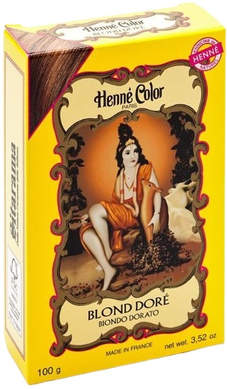 POLVERE HENNE BIONDO DORATO HENNE COLOR POLVERE VEGETALE COLORANTE RIFLESSANTE 100 G - Farmacia Dott. Pasquale Russo