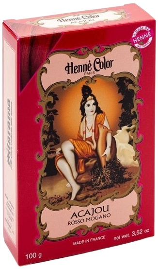 POLVERE HENNE ACAJOU ROSSO MOGANO HENNE COLOR POLVERE VEGETALE COLORANTE RIFLESSANTE 100 G - Farmacia Dott. Pasquale Russo