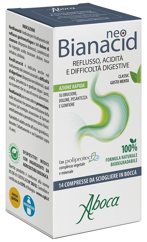 NEOBIANACID 45 COMPRESSE MASTICABILI - Farmacia Dott. Pasquale Russo