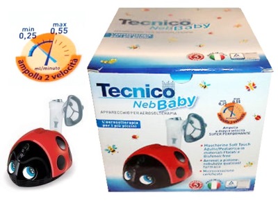 AEROSOL A PISTONE TECNICO BABY NEW - Farmacia Dott. Pasquale Russo