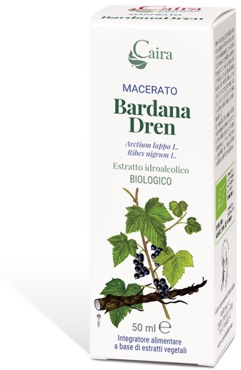 CAIRA BARDANADREN MACERATO IDROALCOLICO BIO GOCCE 50 ML - Farmacia Dott. Pasquale Russo