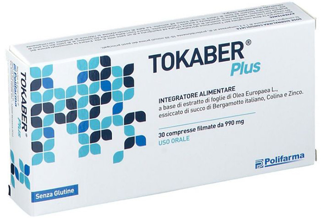TOKABER PLUS 990MG 30 COMPRESSE - Farmacia Dott. Pasquale Russo