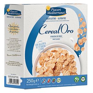 PIACERI MEDITERRANEI CEREALORO FIOCCHI DI RISO 250 G - Farmacia Dott. Pasquale Russo