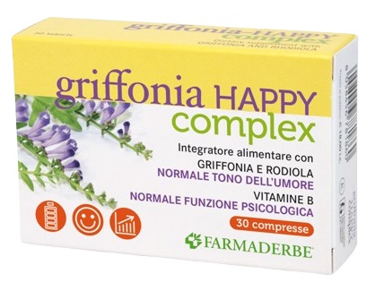 GRIFFONIA HAPPY COMPLEX 30 COMPRESSE - Farmacia Dott. Pasquale Russo