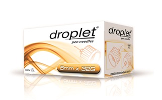 AGO PER PENNA DA INSULINA DROPLET 32 GAUGE 5 MM 100 PEZZI - Farmacia Dott. Pasquale Russo
