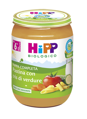HIPP BIO HIPP BIO PAPPA PRONTA PAST TRIS DI VERDURE 190 G - Farmacia Dott. Pasquale Russo