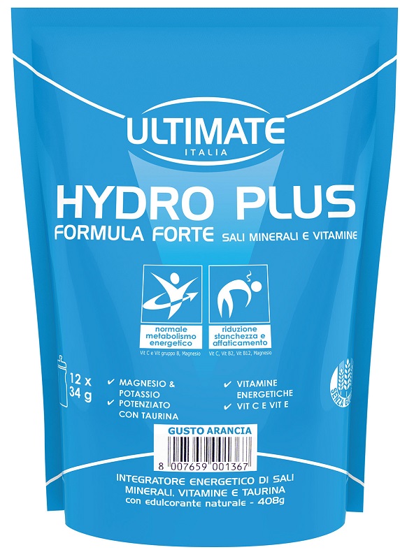 ULTIMATE ITALIA HYDRO PLUS ARANCIA BUSTA 420 G - Farmacia Dott. Pasquale Russo