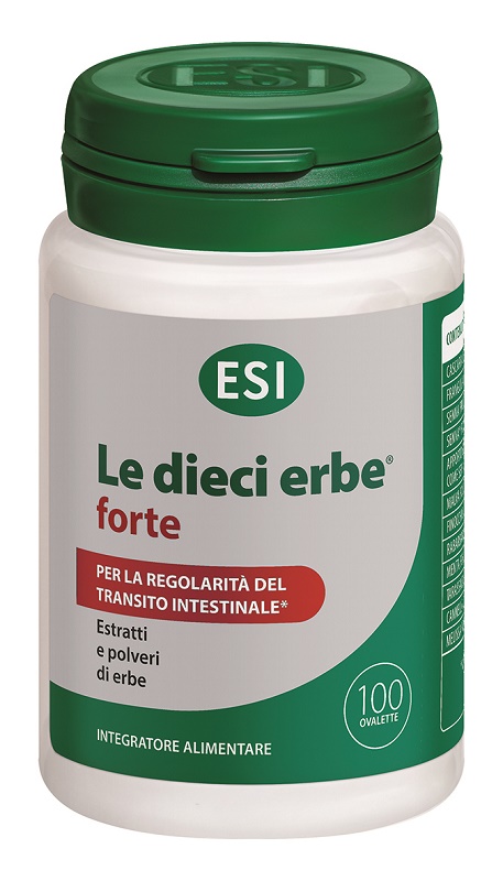 ESI LE DIECI ERBE+FORTE 100 OVALETTE - Farmacia Dott. Pasquale Russo