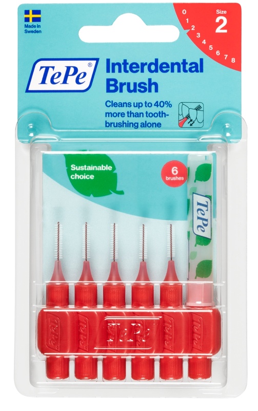 TEPE SCOVOLINO ROSSO 0,5MM 6 PEZZI - Farmacia Dott. Pasquale Russo