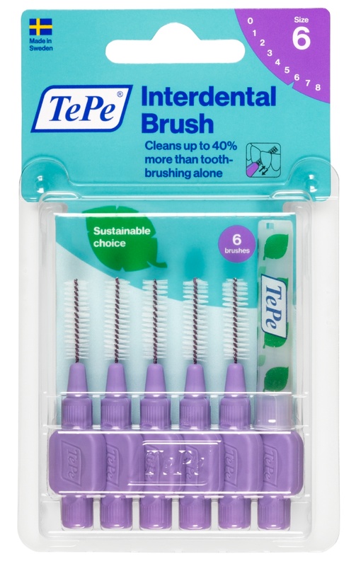 TEPE SCOVOLINO VIOLA 1,1MM 6 PEZZI - Farmacia Dott. Pasquale Russo