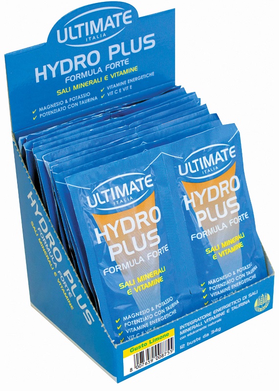 ULTIMATE HYDRO PLUS LIMONE 12 BUSTINE - Farmacia Dott. Pasquale Russo