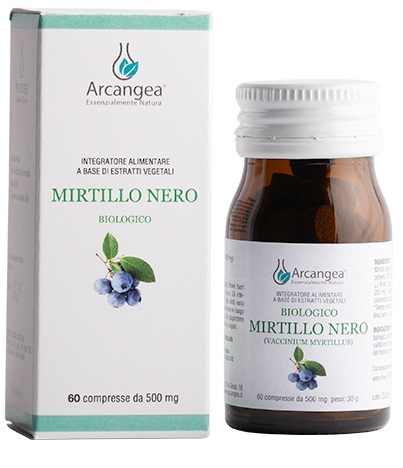 MIRTILLO NERO BIOLOGICO 60 COMPRESSE - Farmacia Dott. Pasquale Russo