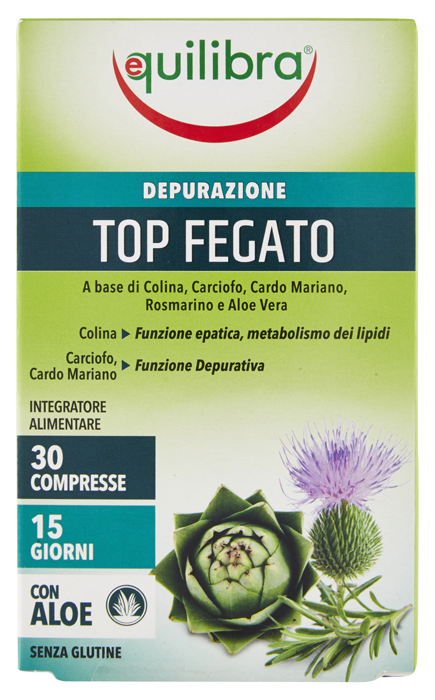TOP FEGATO CON ALOE 30 COMPRESSE - Farmacia Dott. Pasquale Russo
