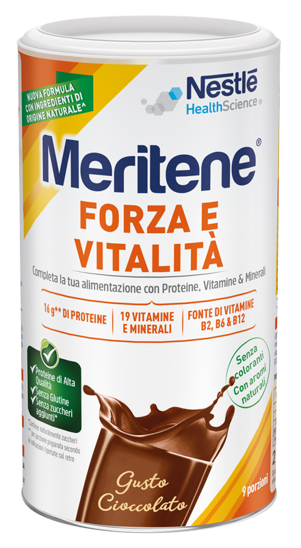 MERITENE FORZA E VITALITA' CIOCCOLATO 270 G - Farmacia Dott. Pasquale Russo