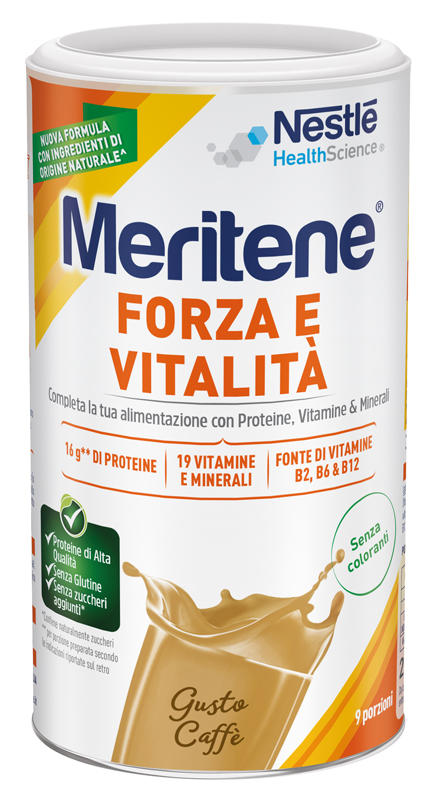 MERITENE FORZA E VITALITA' CAFFE 270 G - Farmacia Dott. Pasquale Russo
