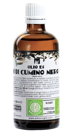 OLIO SEMI CUMINO NERO BIOLOGICO - Farmacia Dott. Pasquale Russo