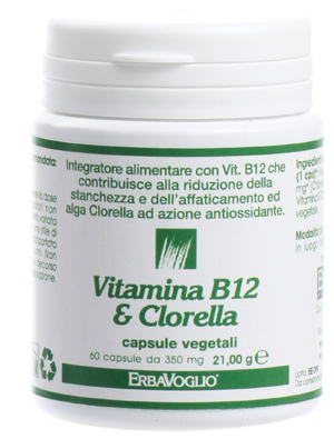 VITAMINA B12 + CLORELLA 60 CAPSULE - Farmacia Dott. Pasquale Russo