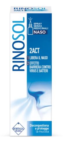 SPRAY NASALE RINOSOL 2ACT 15 ML - Farmacia Dott. Pasquale Russo