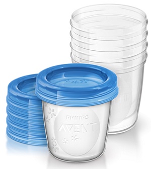 AVENT VASETTI VIA COPERCHIO 180 ML 5 PEZZI - Farmacia Dott. Pasquale Russo