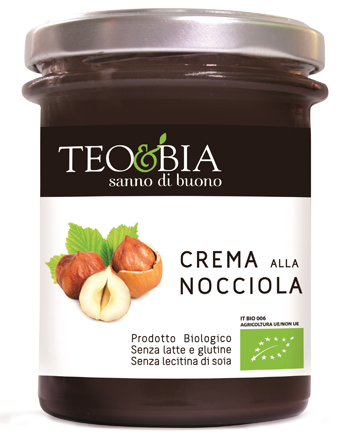 TEO&BIA-CREMA ALLA NOCCIOLA BIO SENZA LATTE 212 G - Farmacia Dott. Pasquale Russo