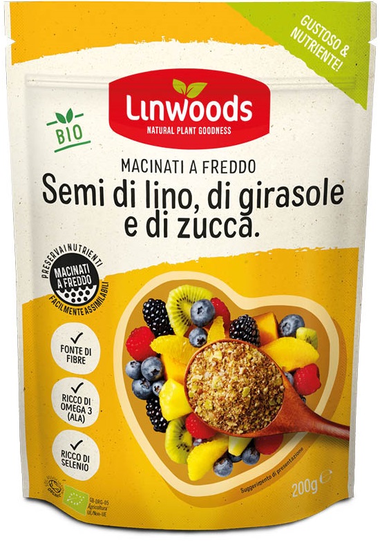 SEMI DI LINO GIRASOLE/ZUCCA MACINATI 200G - Farmacia Dott. Pasquale Russo