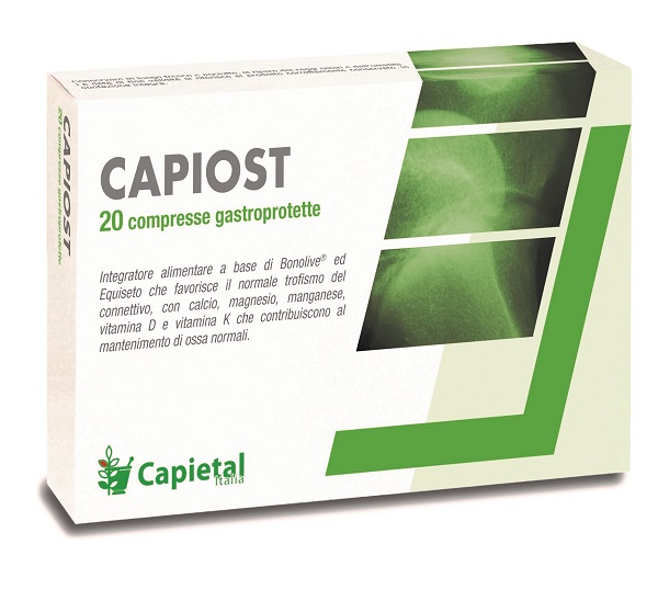 CAPIOST 20 COMPRESSE GASTROPROTETTE 28 G - Farmacia Dott. Pasquale Russo