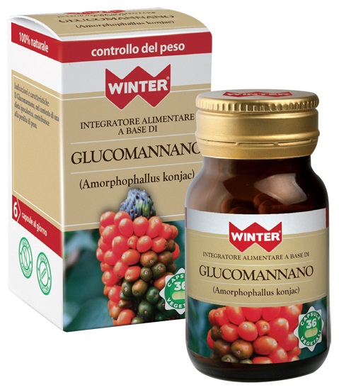WINTER GLUCOMANNANO 36 CAPSULE VEGETALI - Farmacia Dott. Pasquale Russo