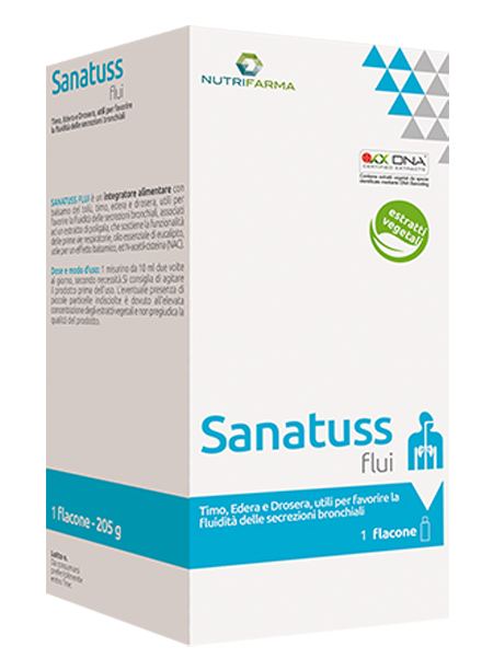 NUTRIFARMA SANATUSS FLUI 170 ML - Farmacia Dott. Pasquale Russo