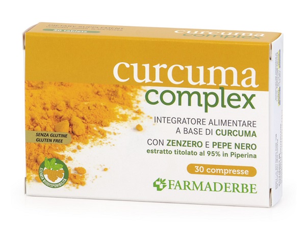 CURCUMA COMPLEX 30 COMPRESSE - Farmacia Dott. Pasquale Russo