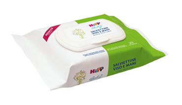 HIPP SALVIETTINE VISO&MANI 1X20 PEZZI - Farmacia Dott. Pasquale Russo