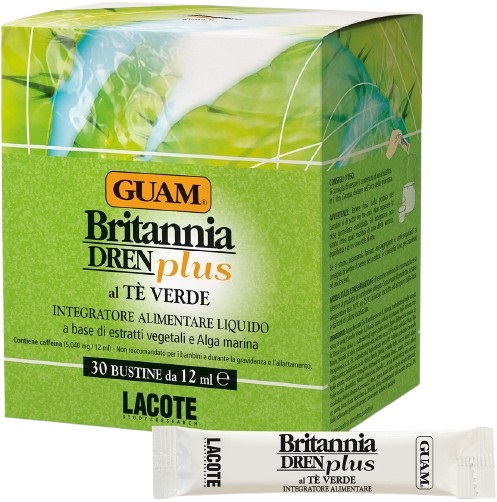 GUAM BRITANNIA DREN PLUS 30 BUSTINE DA 12 ML - Farmacia Dott. Pasquale Russo