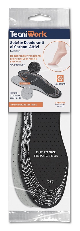 SOLETTE DEODORANTI AI CARBONI ATTIVI 1 PAIO - Farmacia Dott. Pasquale Russo