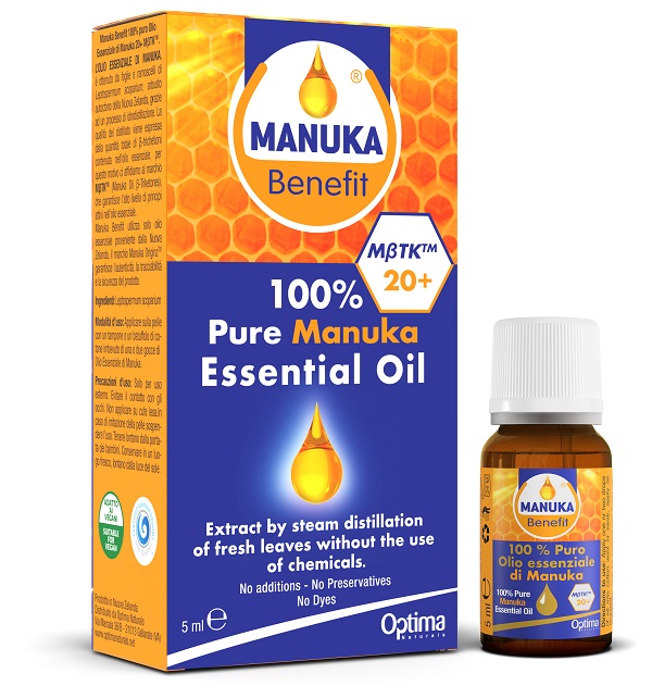 MANUKA BENEFIT OLIO ESSENZIALE DI MANUKA 5 ML - Farmacia Dott. Pasquale Russo