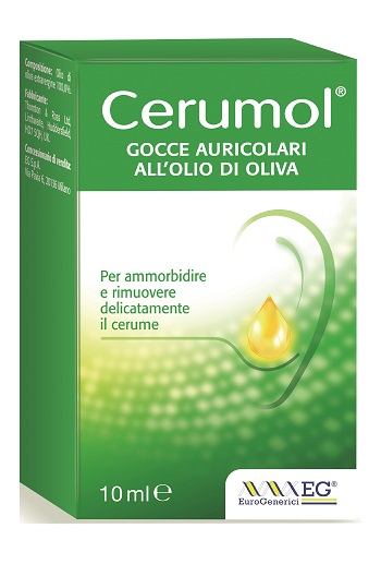 CERUMOL GOCCE AURICOLARI 10 ML - Farmacia Dott. Pasquale Russo