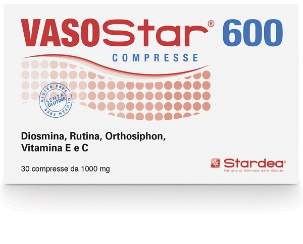 VASOSTAR 600 30 COMPRESSE 1.000 MG - Farmacia Dott. Pasquale Russo
