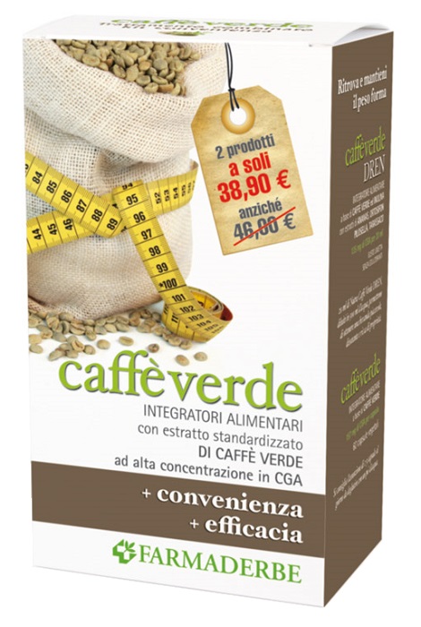 CAFFE' VERDE KIT CAFFE' VERDE DREN 500 ML + CAFFE' VERDE 60 CAPSULE - Farmacia Dott. Pasquale Russo