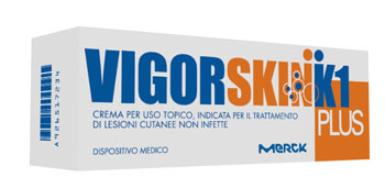 VIGORSKIN K1 PLUS CREMA PER LESIONI CUTANEE NON INFETTE 100 ML - Farmacia Dott. Pasquale Russo